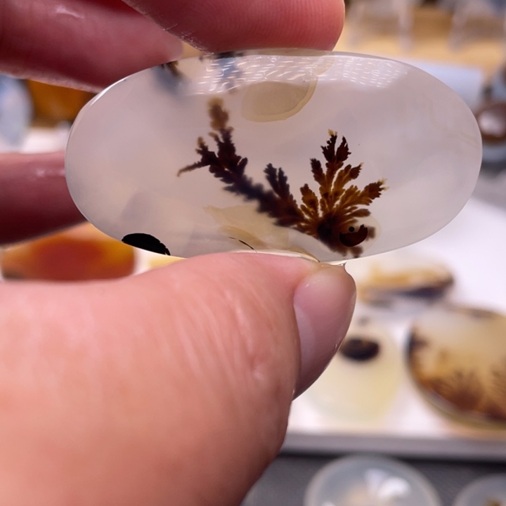 玛瑙/玉髓未镶嵌吊坠(不含链)