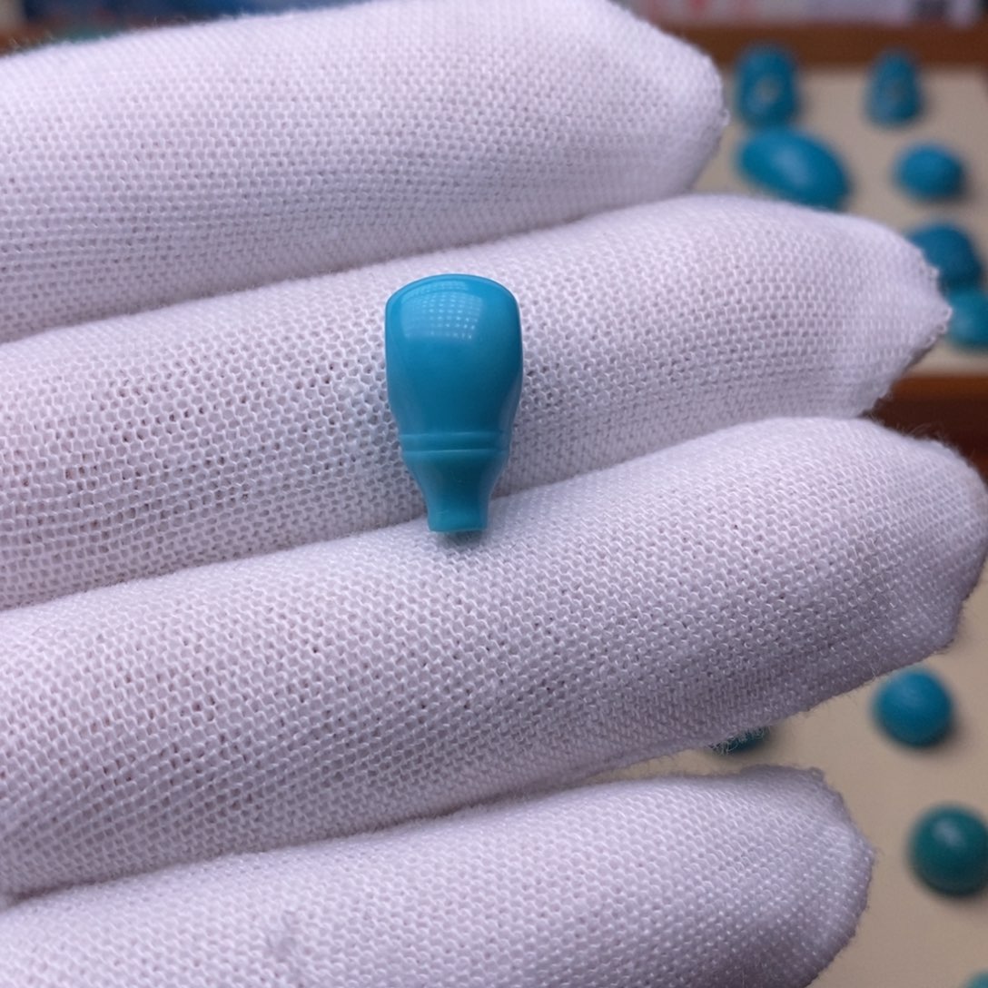 绿松石未镶嵌绿松石三通8.5