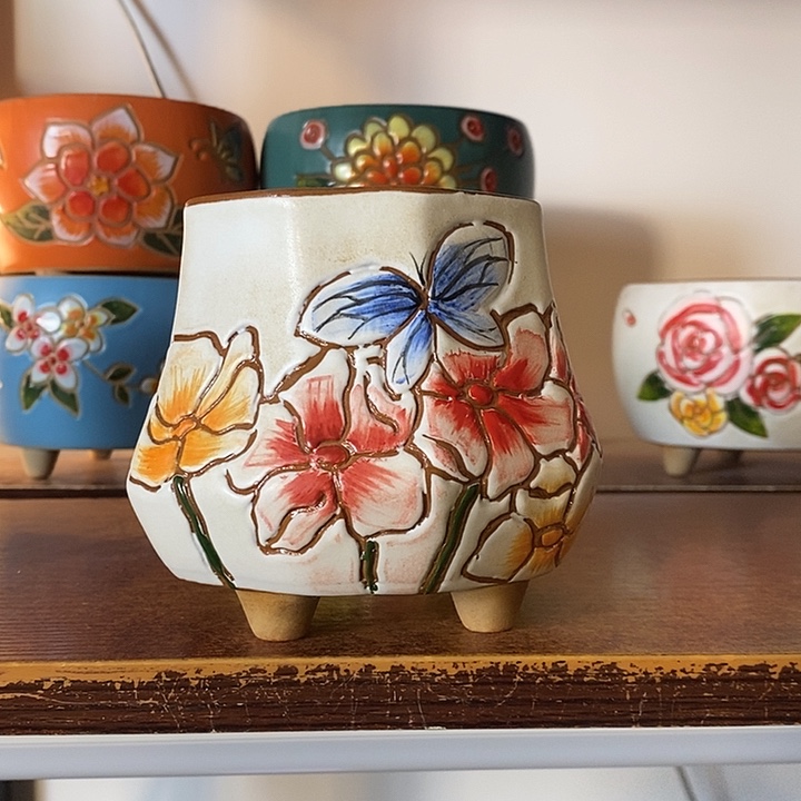 韩式多肉植物花盆