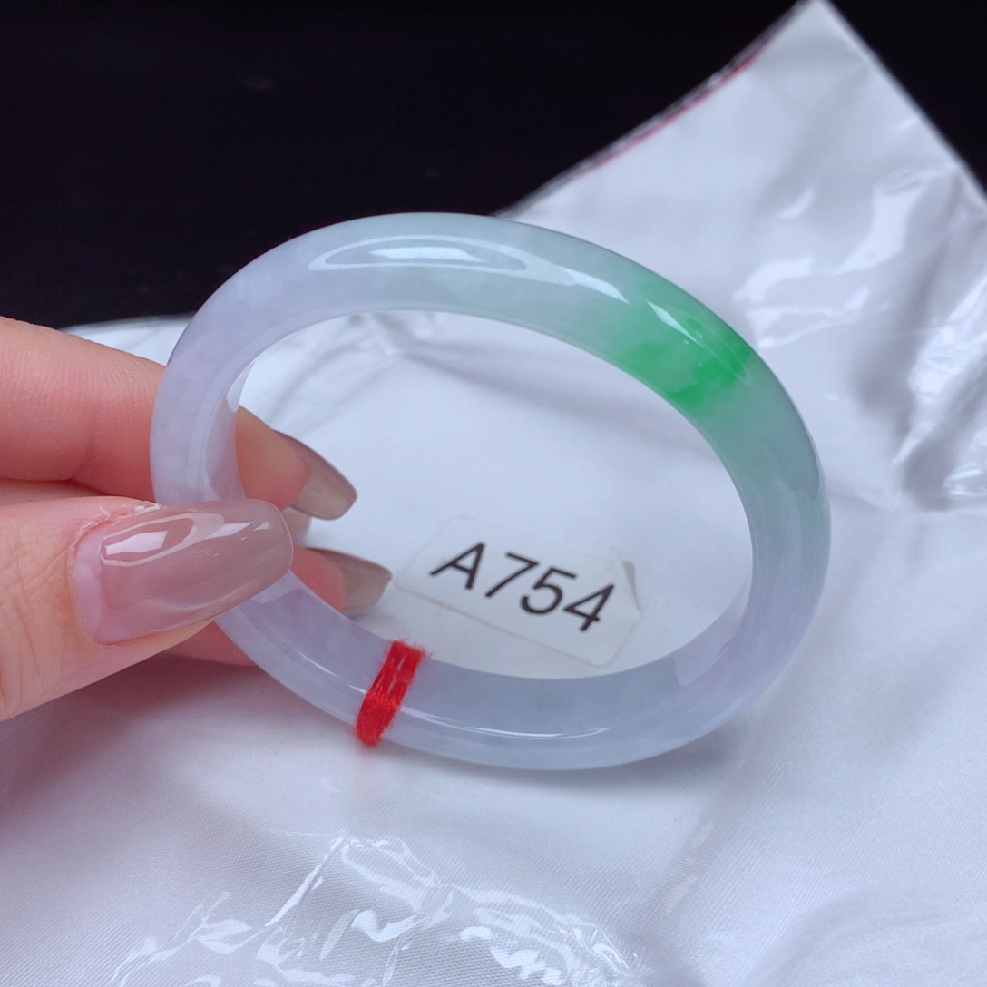 翡翠手镯未镶嵌手镯53贵妃