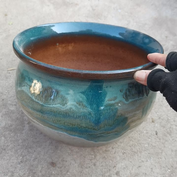 红陶25/18两个盆子