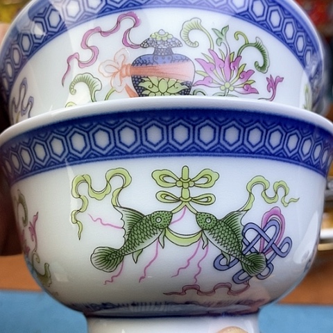 景德镇陶瓷藏式茶碗