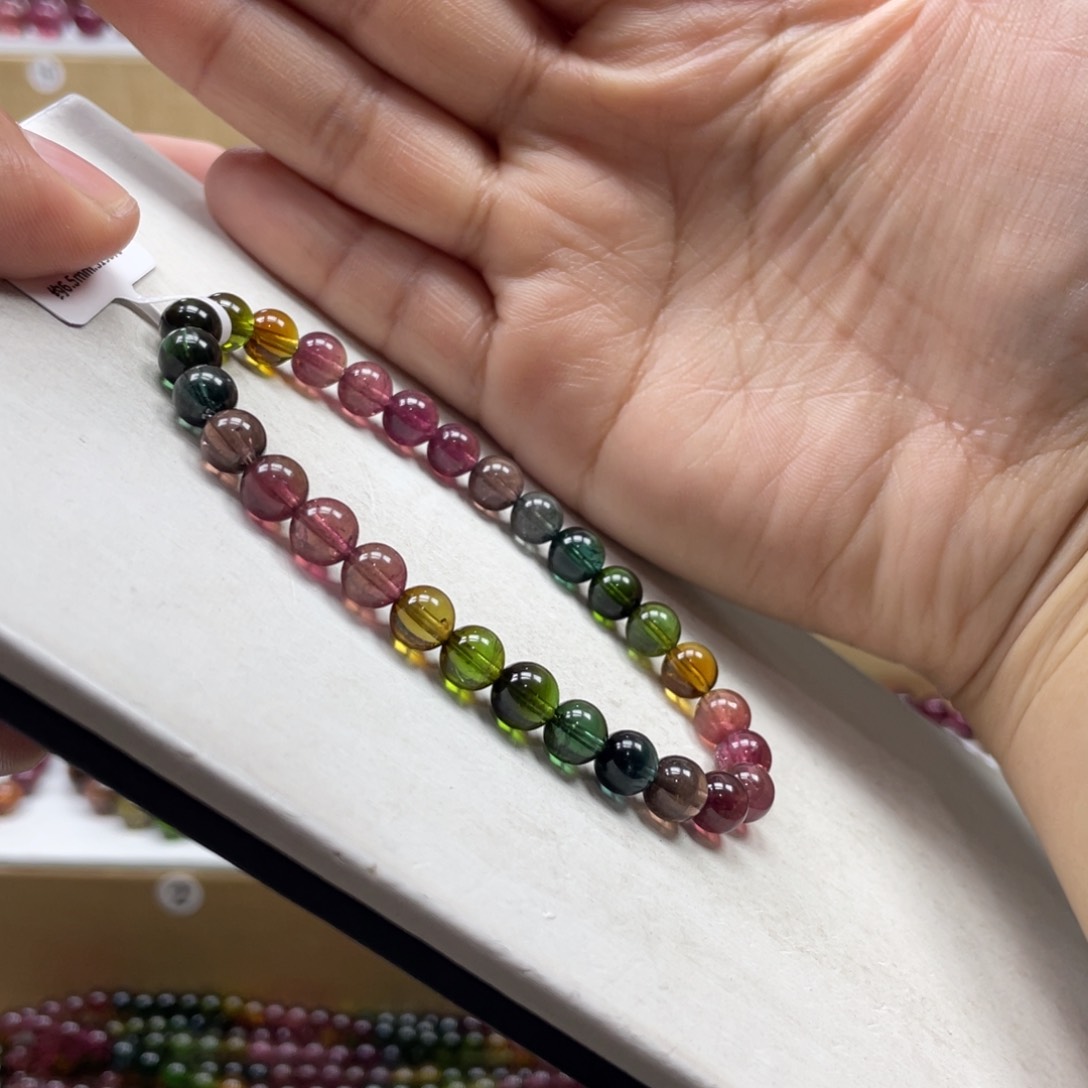 碧玺手串未镶嵌6.5mmmmmmmmmmmmmmmmmmmm