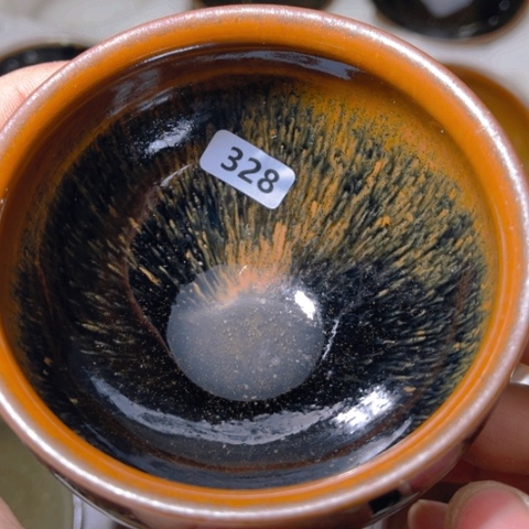 茶盏原矿原釉柴烧建盏