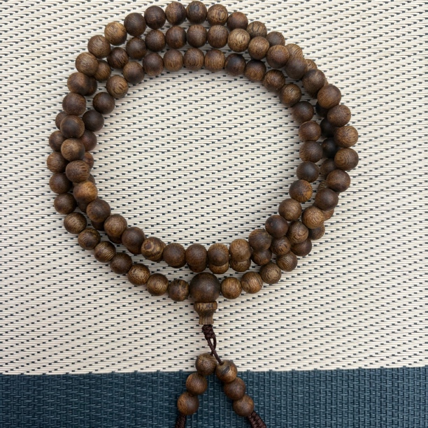 沉香20-奇楠王母树07-15克九五沉圆珠多圈多样性发一条43h