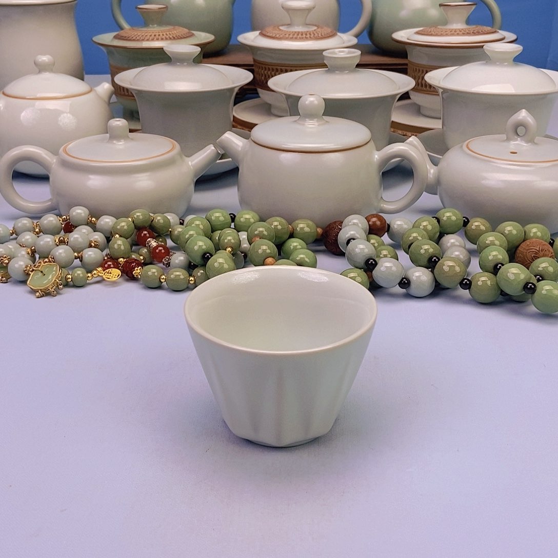 杯月白麦香杯原矿原釉原产地