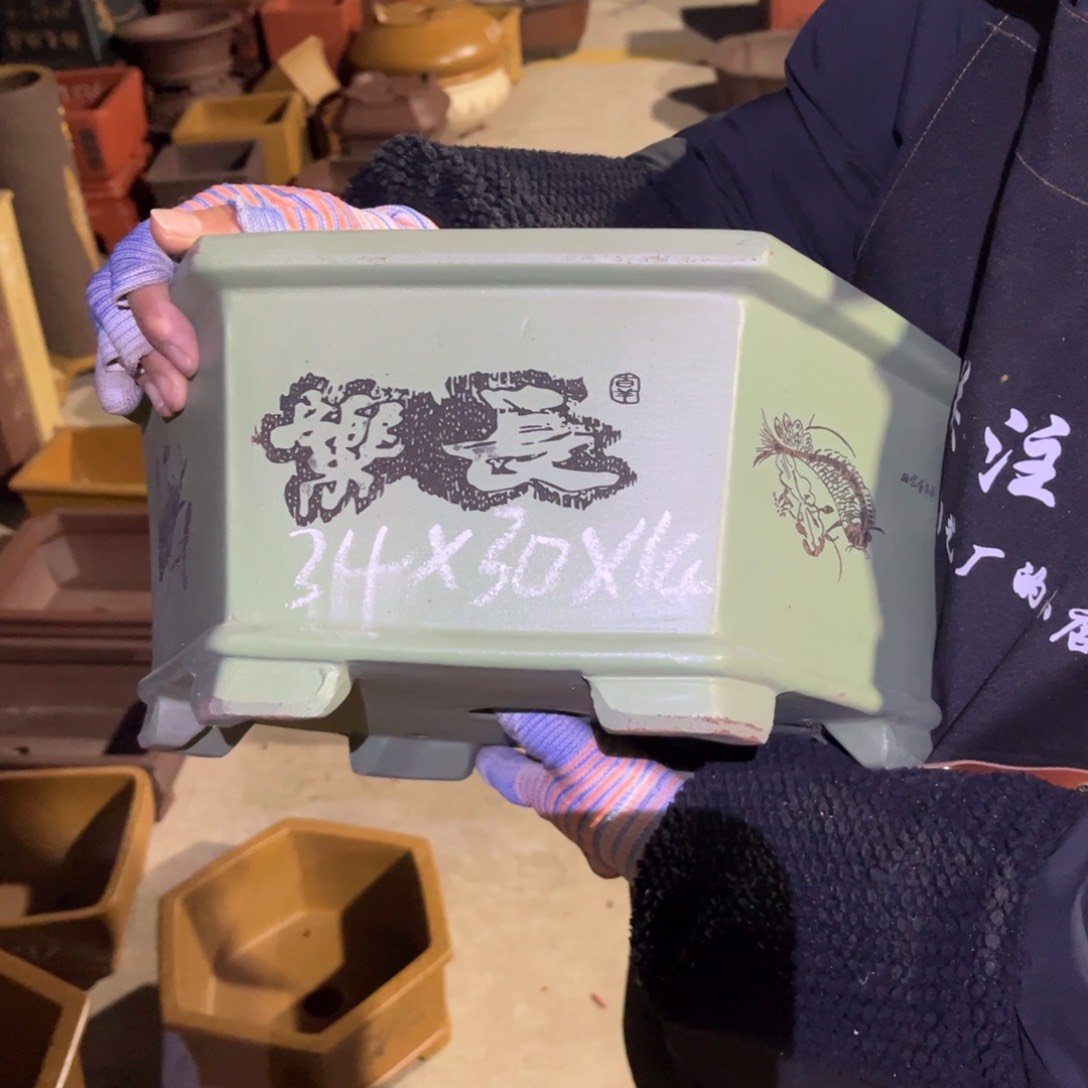 紫砂花盆盆景艺术