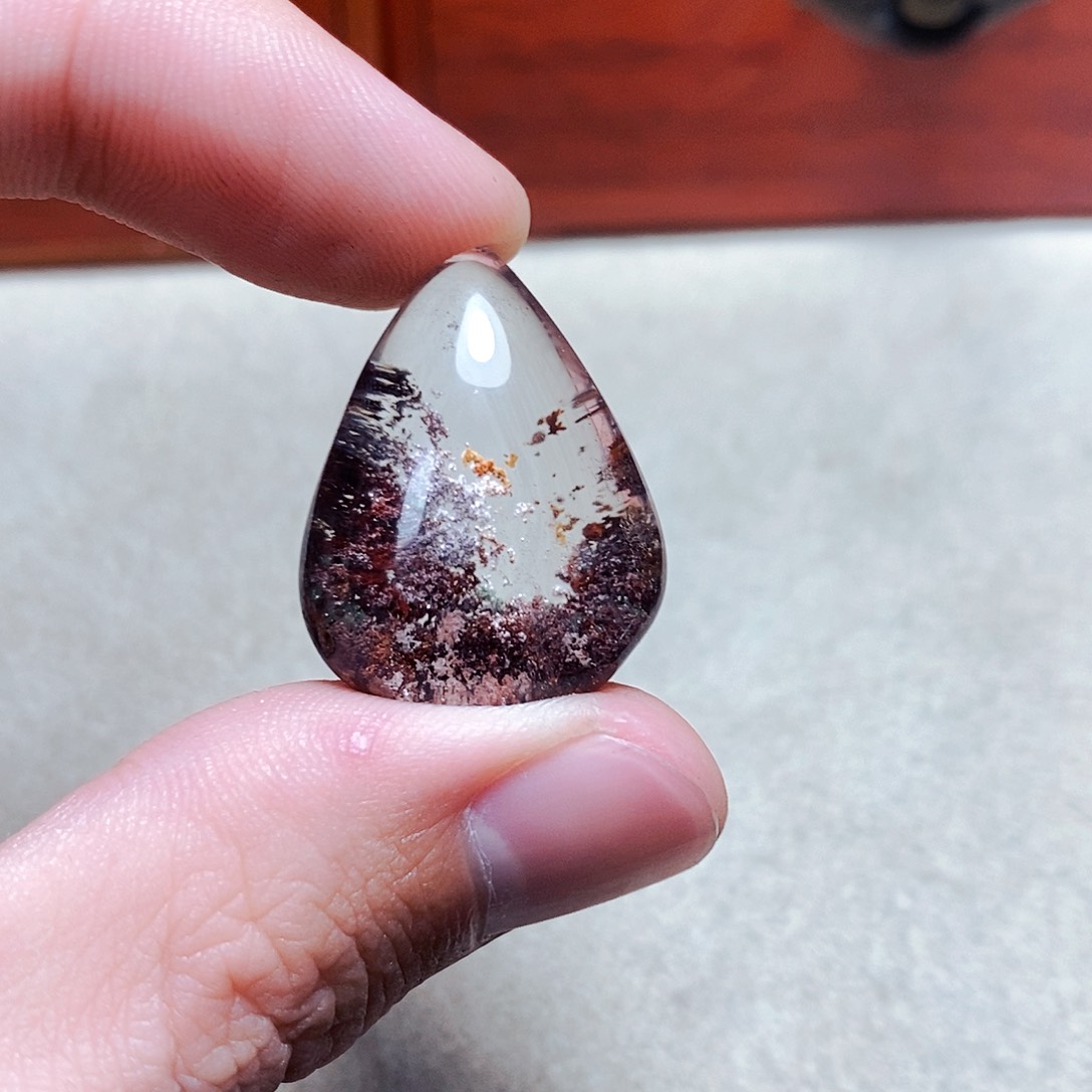 水晶颈饰未镶嵌爱***柿