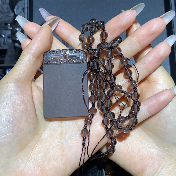 黑曜岩套链未镶嵌天****g