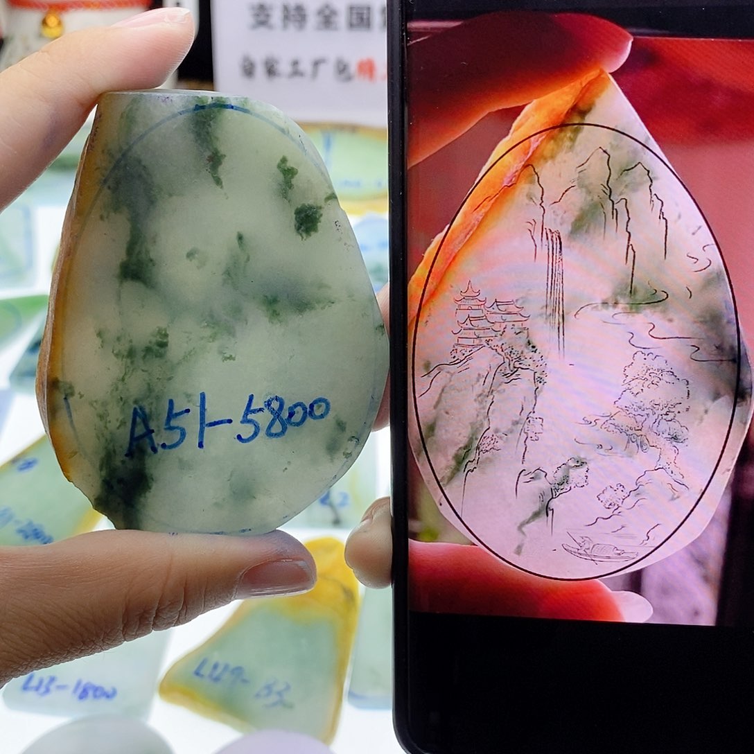 未镶嵌定制翡翠纯天然