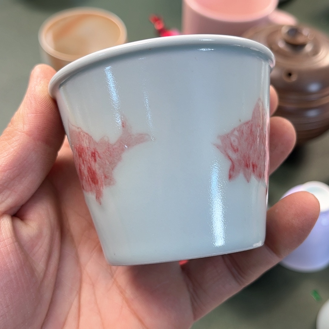 杯青花瓷器青花瓷器