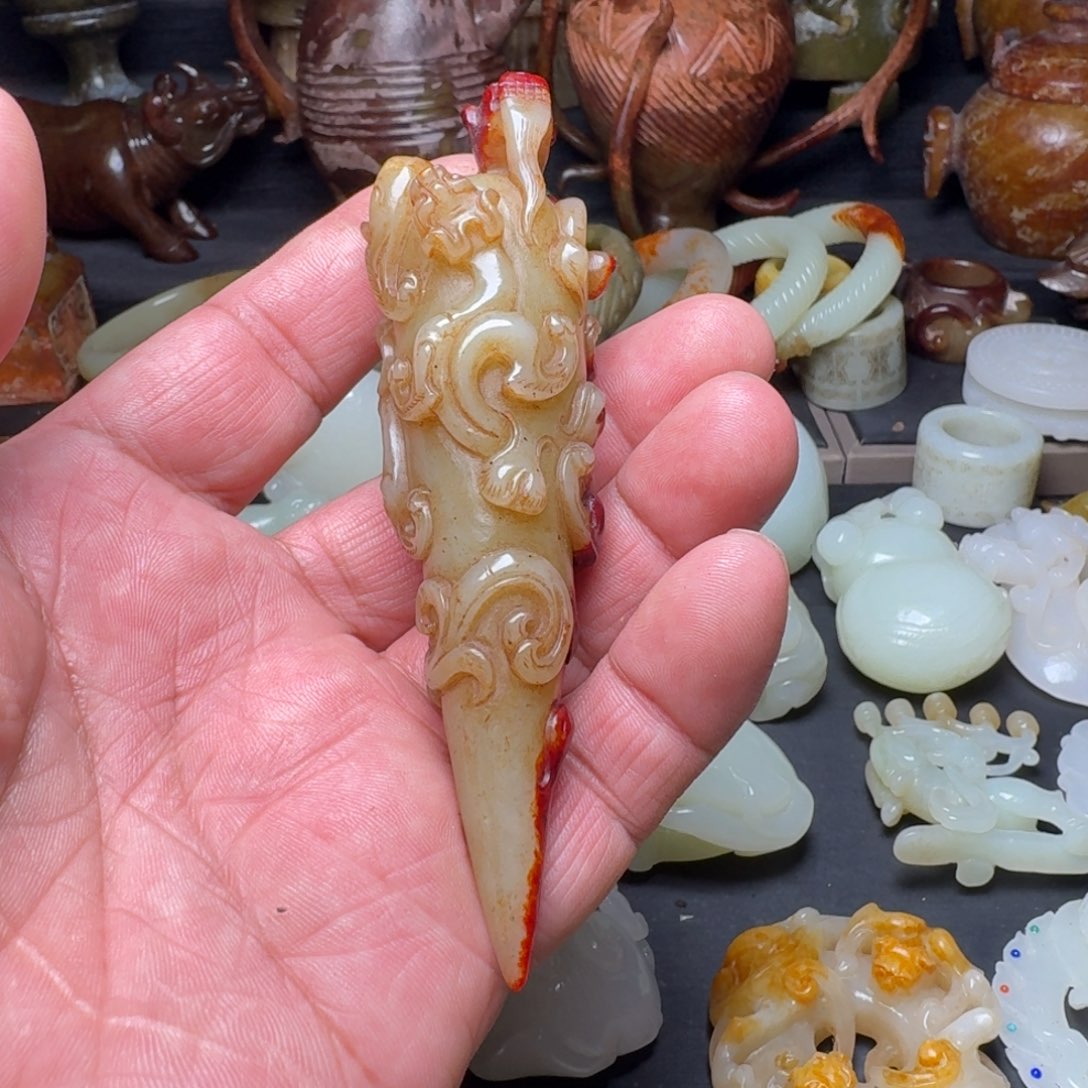 和田玉挂件未镶嵌