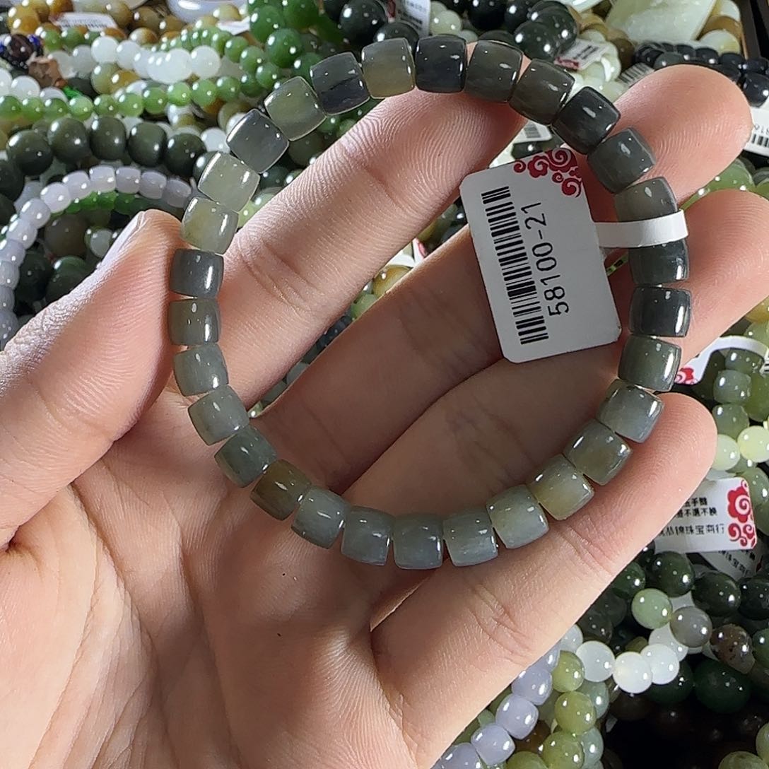 和田玉手链未镶嵌402