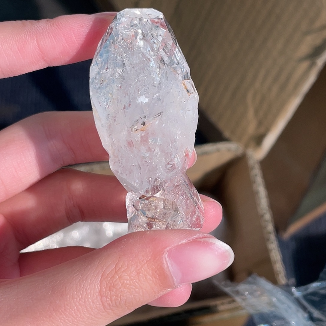 未镶嵌手串水晶白泥骸骨 112号