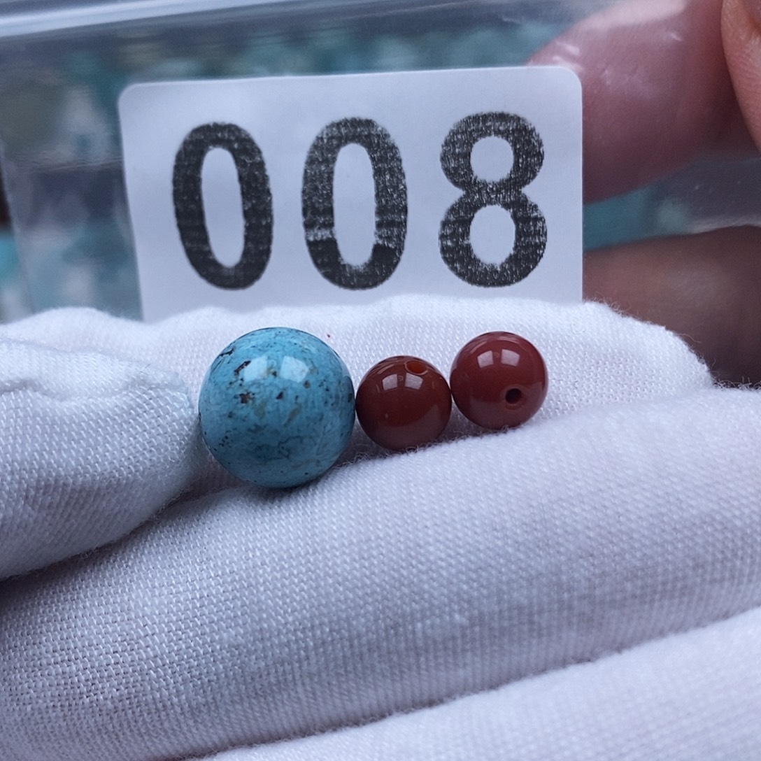 未镶嵌南红玛瑙珠宝半成品