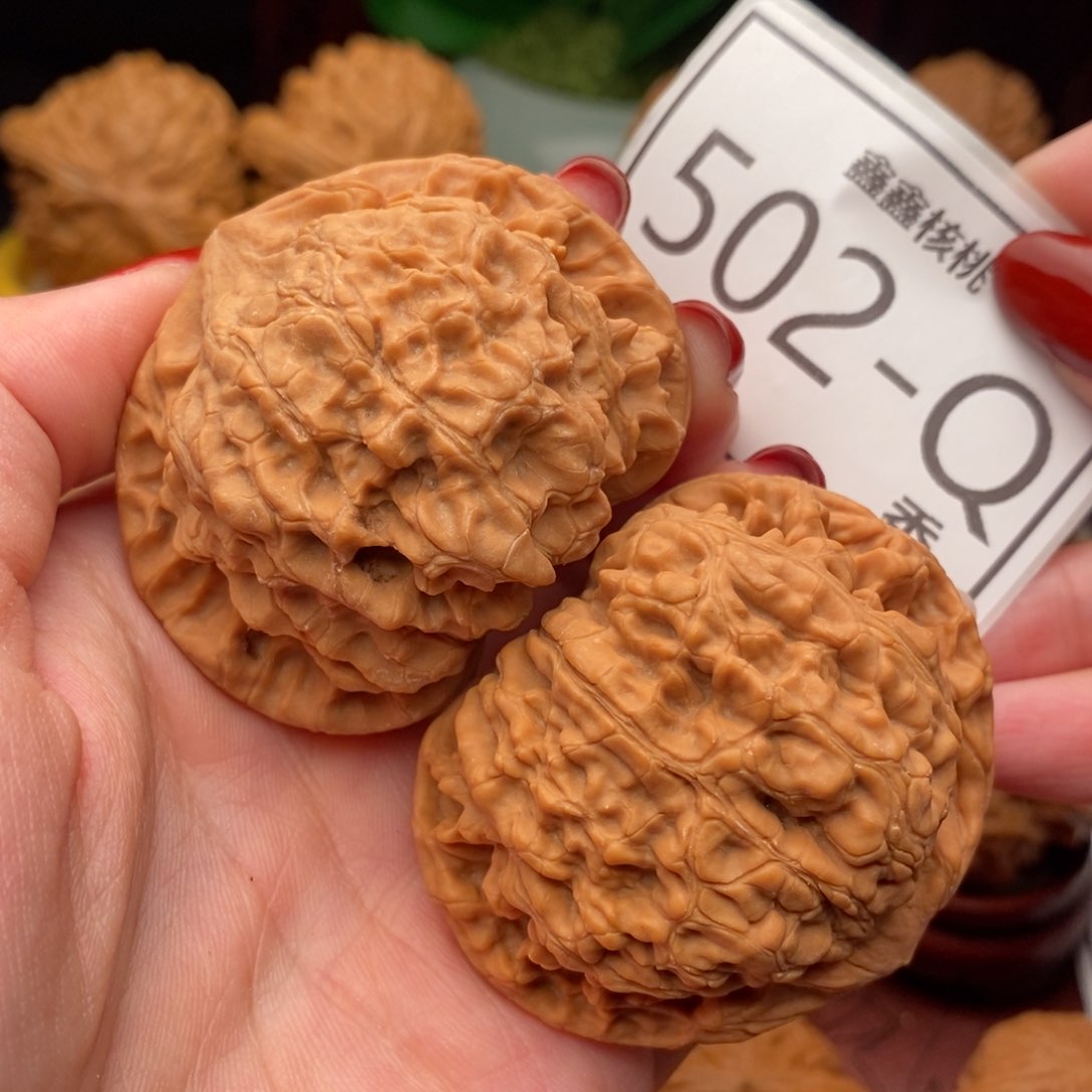 文玩核桃把件官帽52