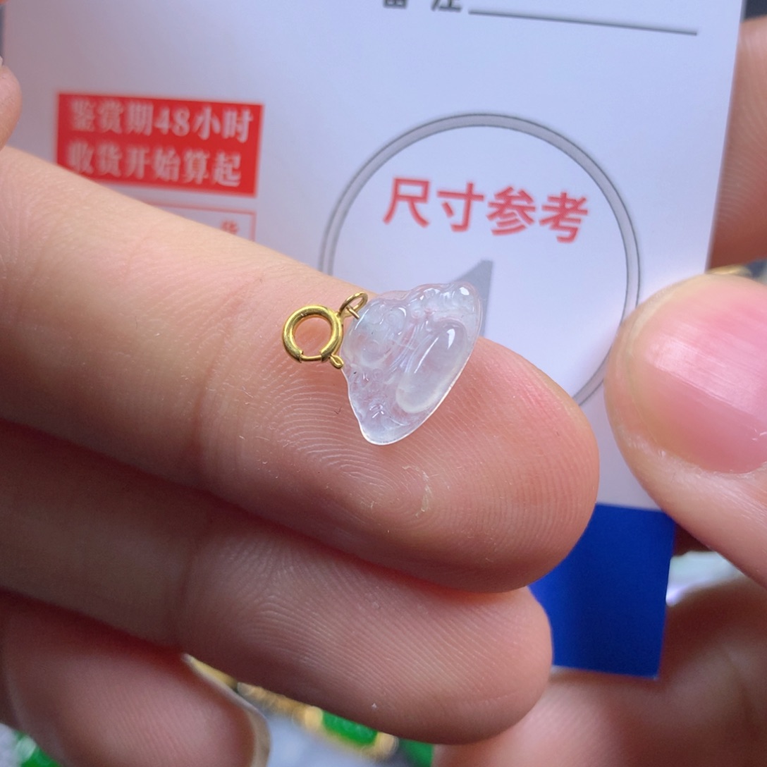 【闪购商品】翡翠颈饰18K金镶嵌翡翠