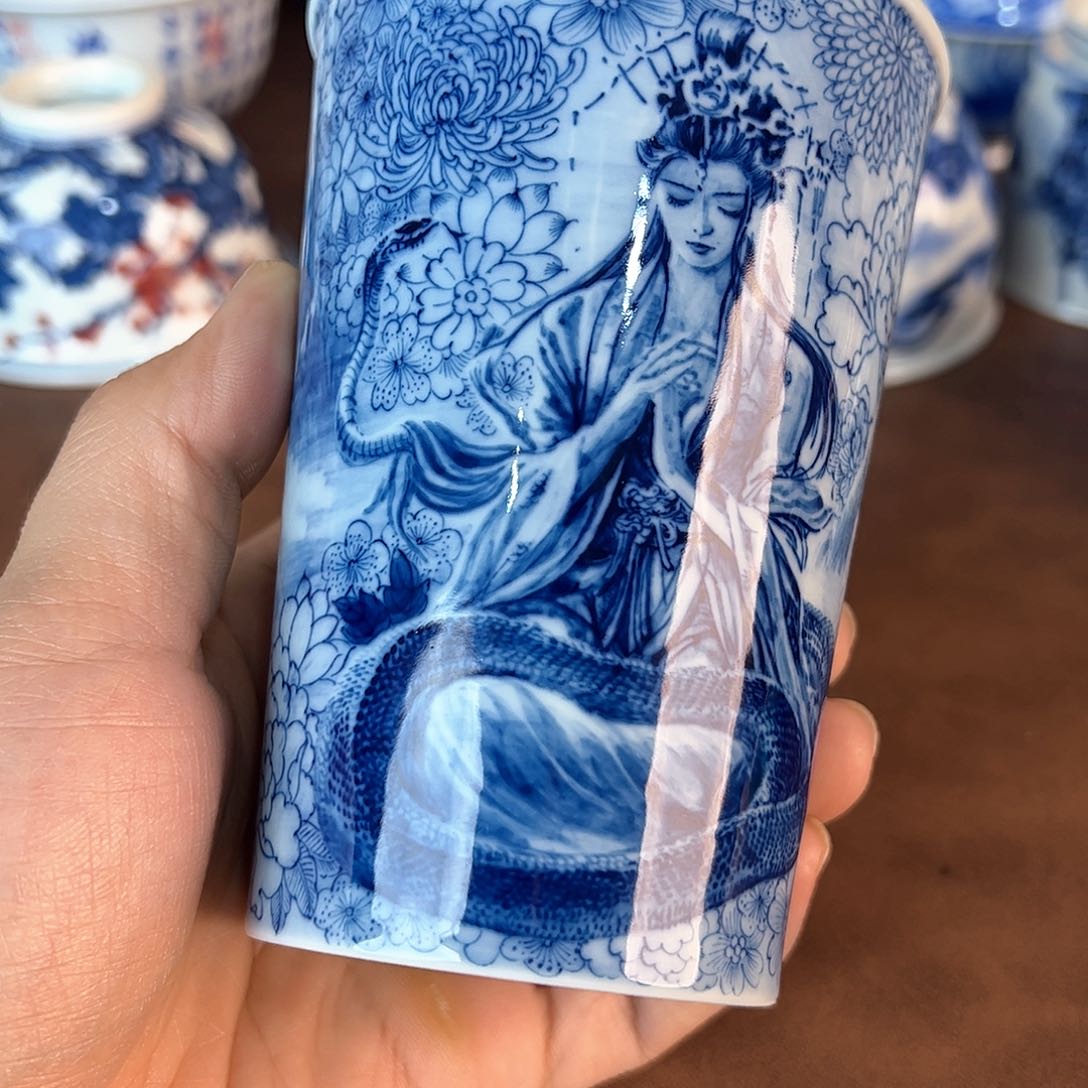 杯景德镇全手工手绘陶瓷