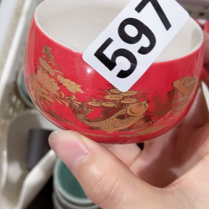 茶具微瑕，介意勿拍