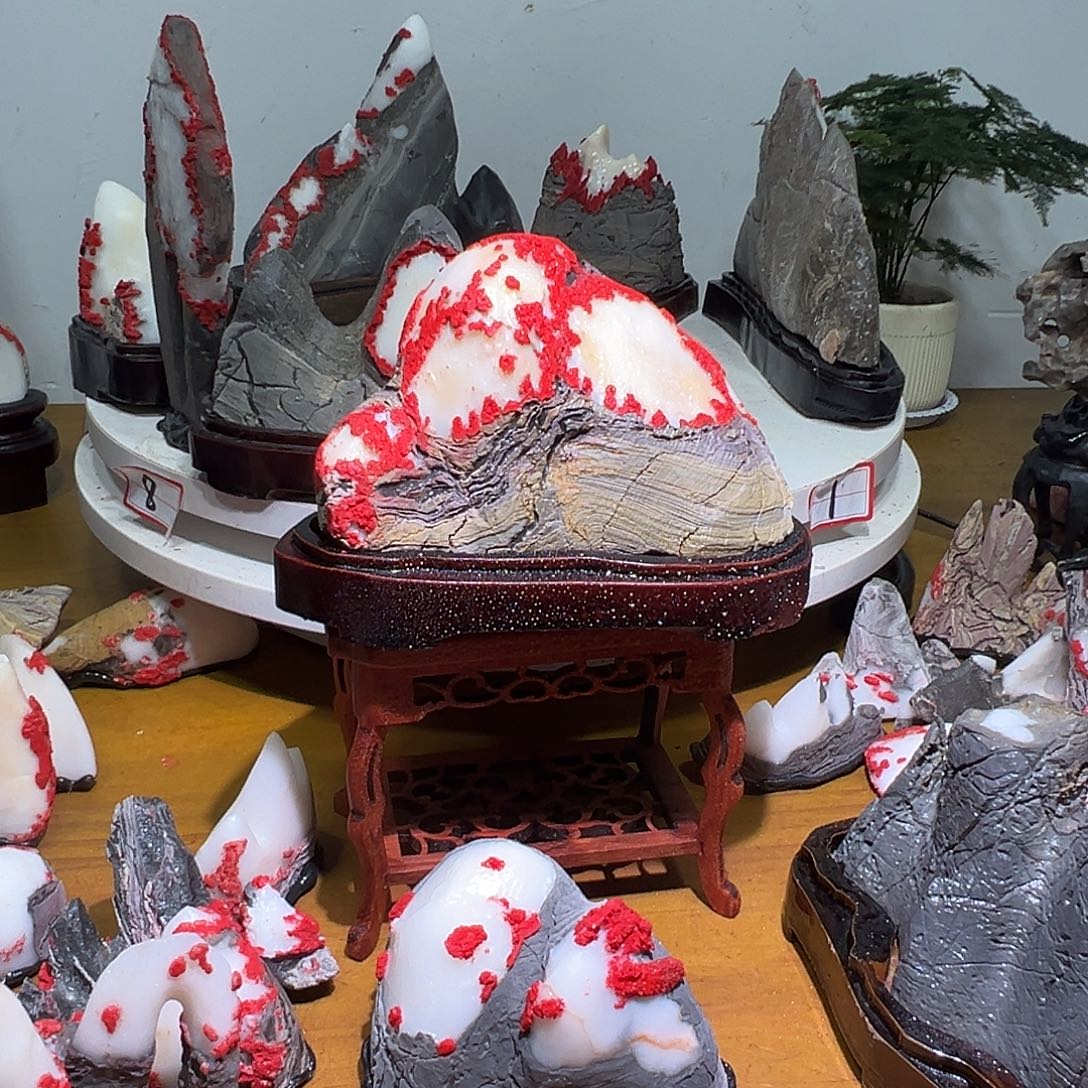 生***哥灵璧石白灵玉产地