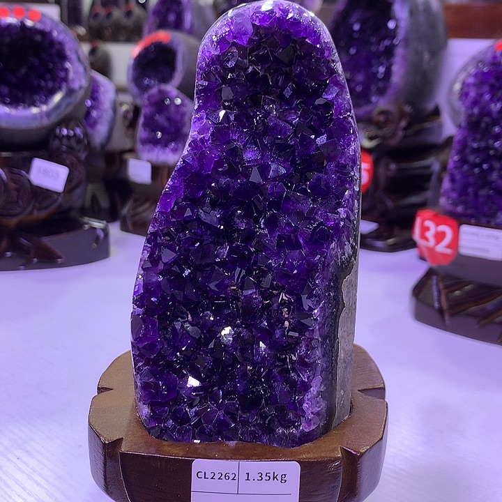 紫晶大型摆件（非配饰）未镶嵌蛋