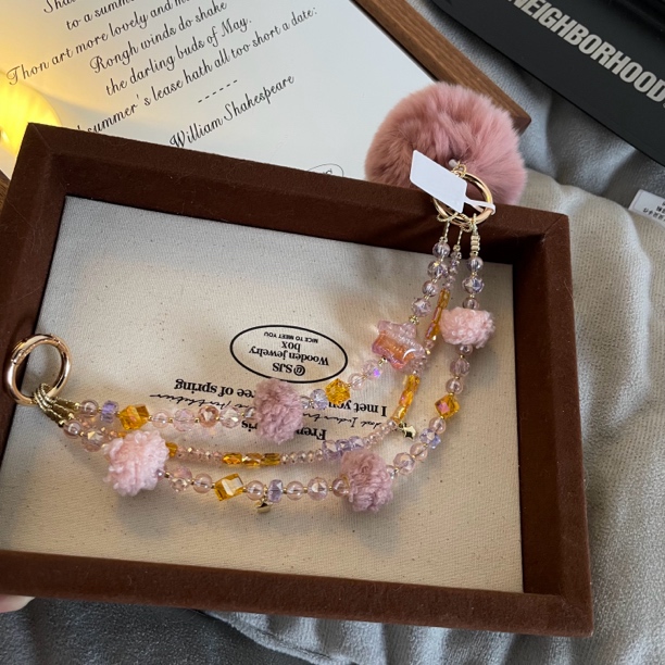 6387油画星星原创手机链