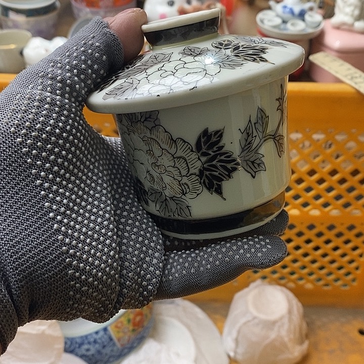 紫砂茶杯彼****3日本回流精品瓷器