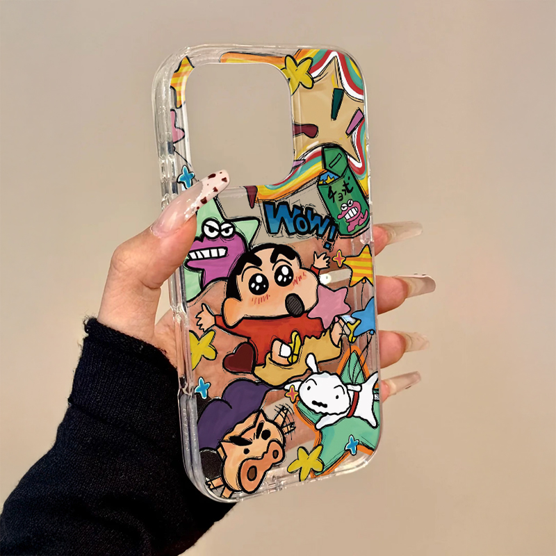 创意小新适用苹果16手机壳iphone13promax软15小米vivo华为oppo套