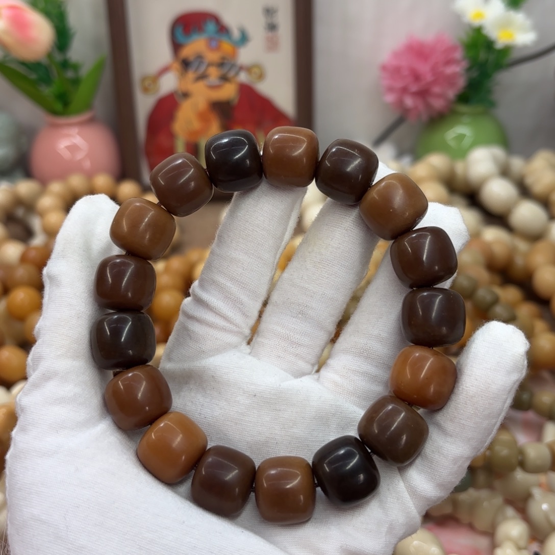 菩提根/象牙果吊坠16干磨瑕疵落地果糖油156