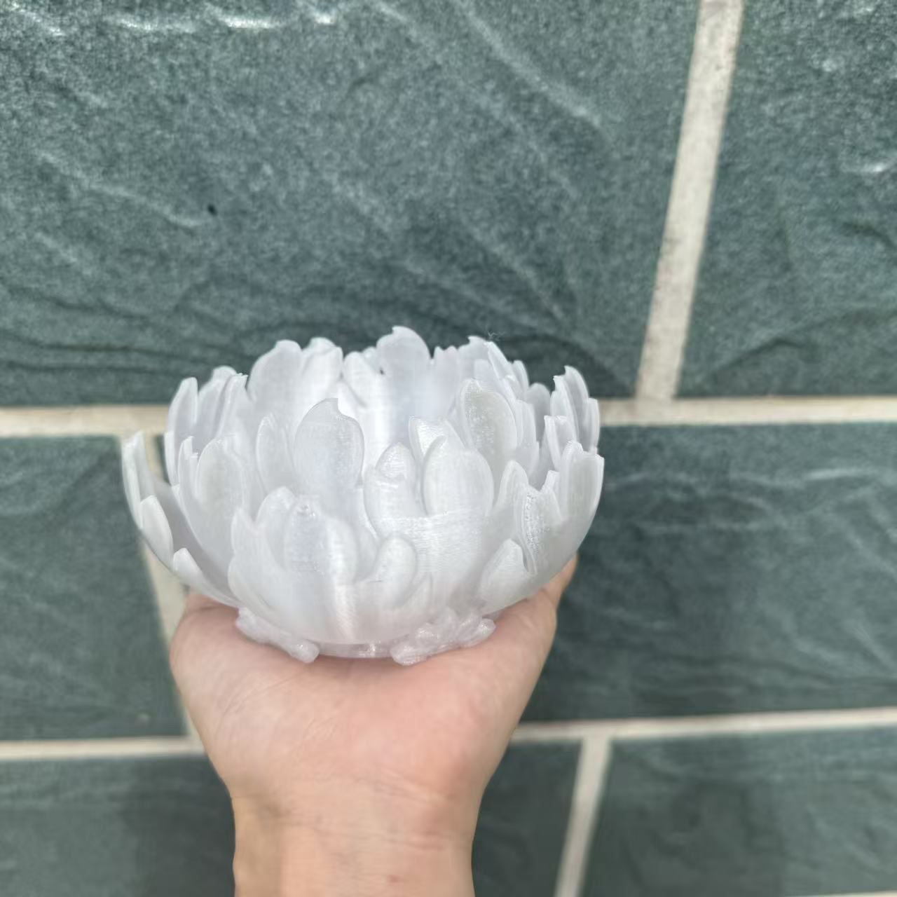 前尘梦汉服配饰古风3d打印牡丹冠