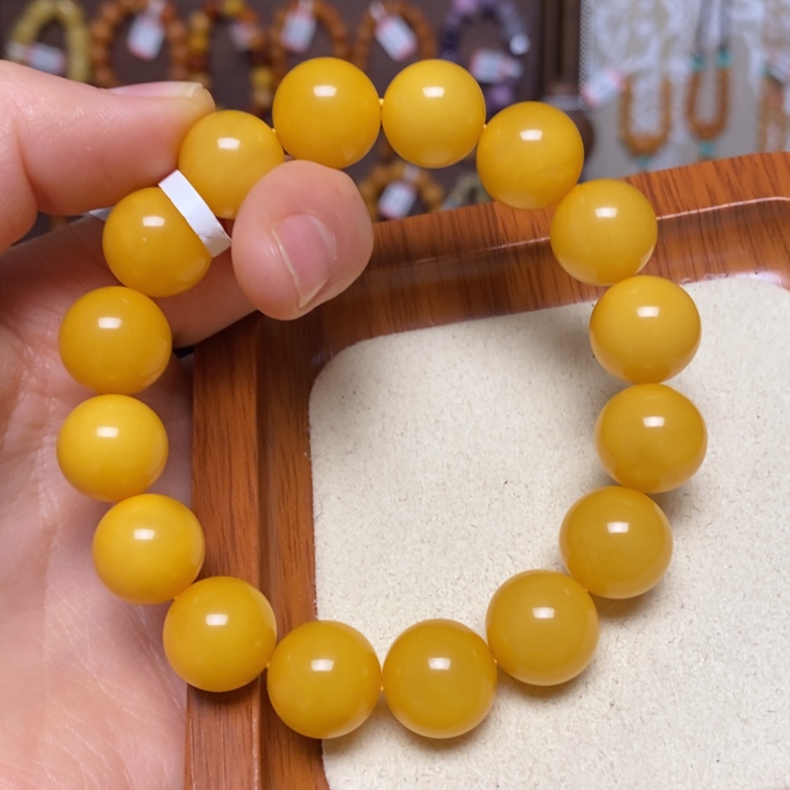 【闪购商品】手链蜜蜡未镶嵌手串