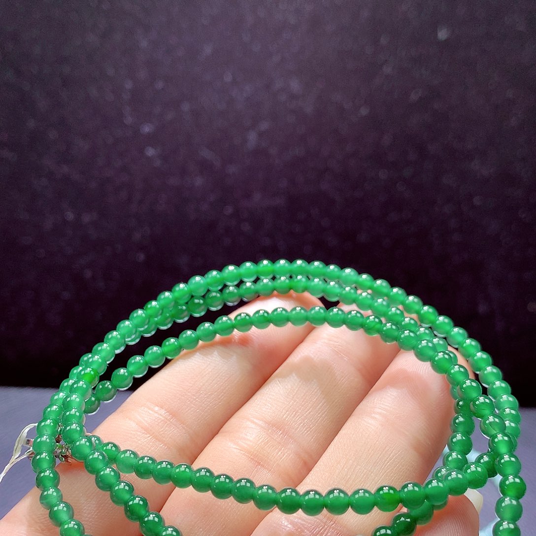 翡翠手链未镶嵌项链