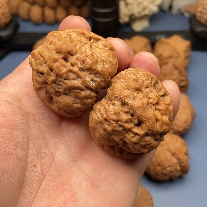 文玩核桃把件蛤蟆头