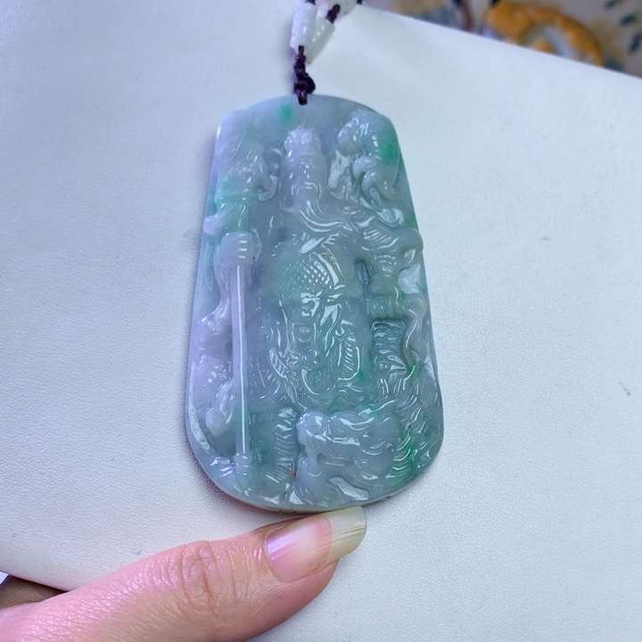 颈饰未镶嵌翡翠?****?关公