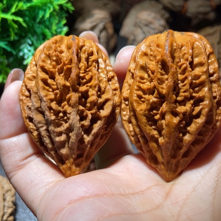 把件文玩核桃东北楸子小雪279