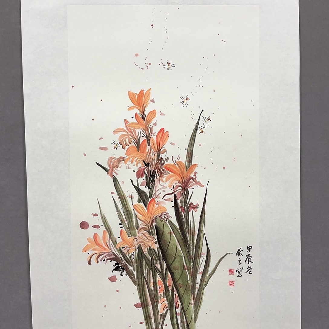 国画国画纯手绘作品请放心去藏