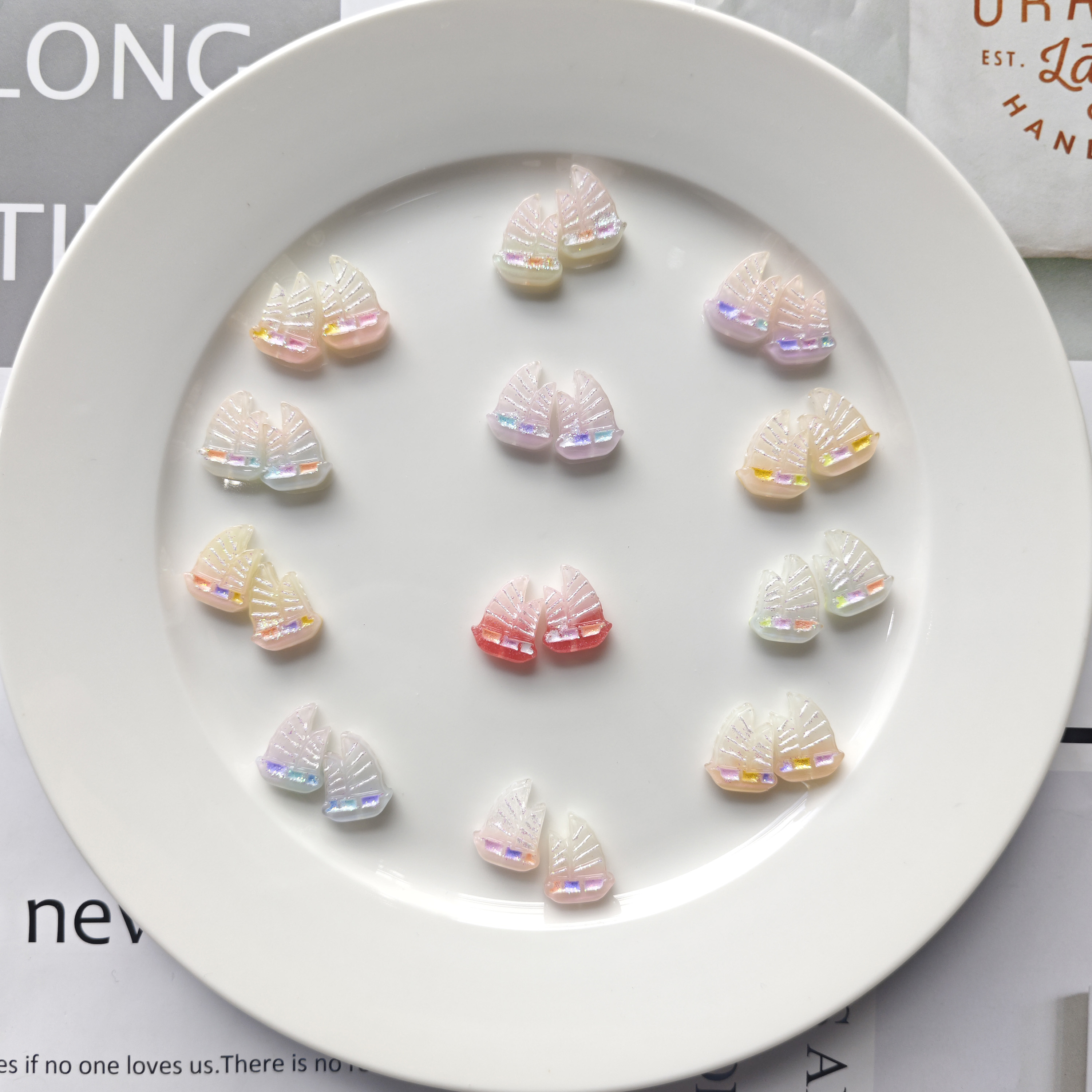 韩国家定制冲浪细闪六六大顺帆船