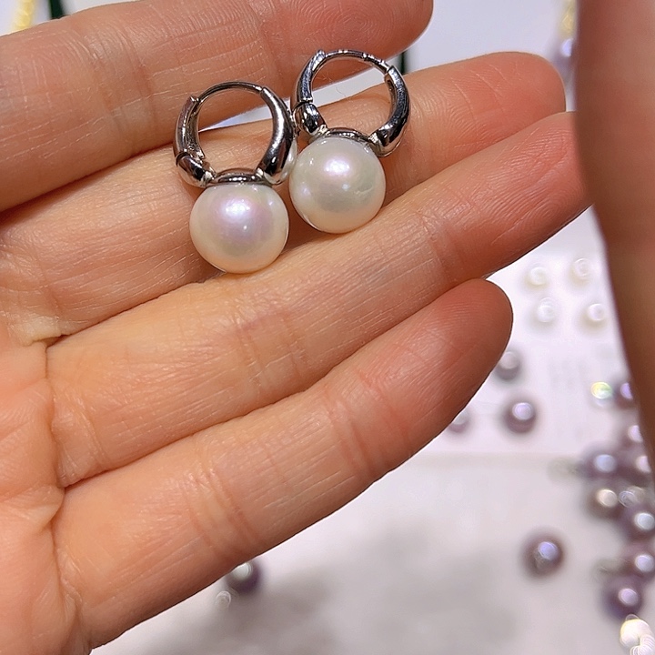 淡水珍珠白珠水桶未镶嵌