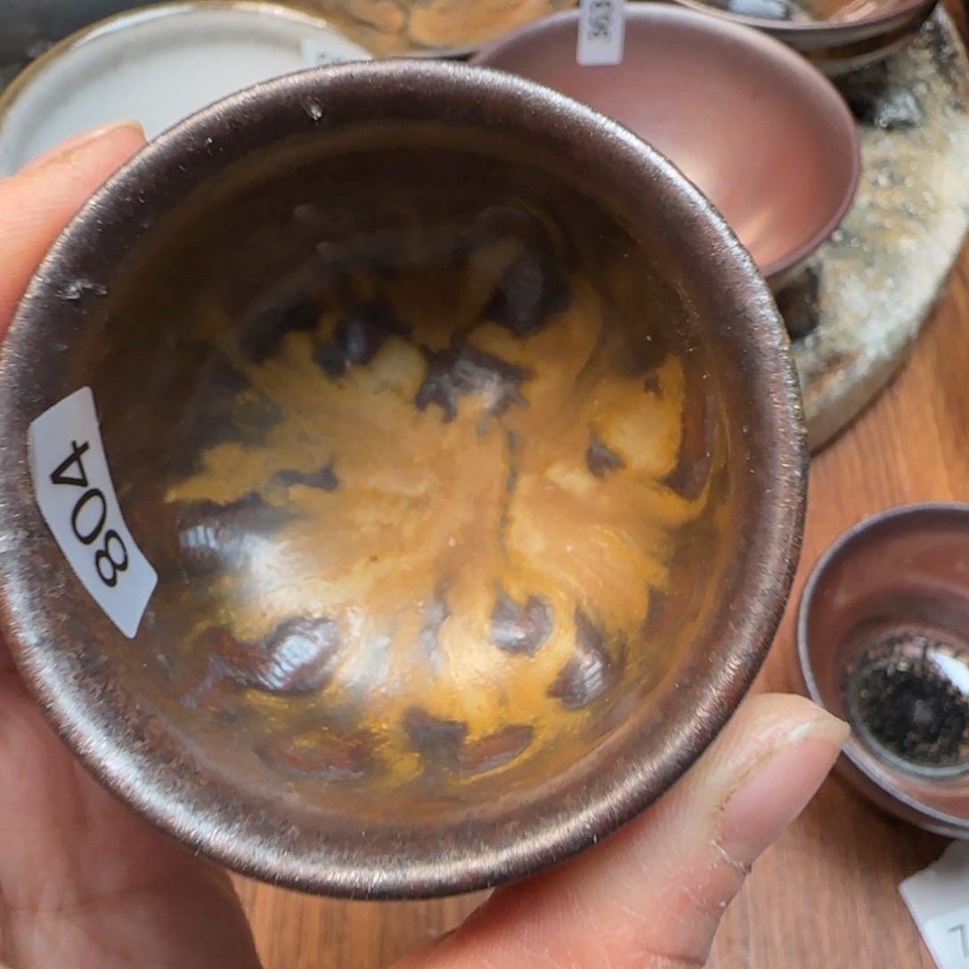 柴烧建盏茶盏茶杯，804
