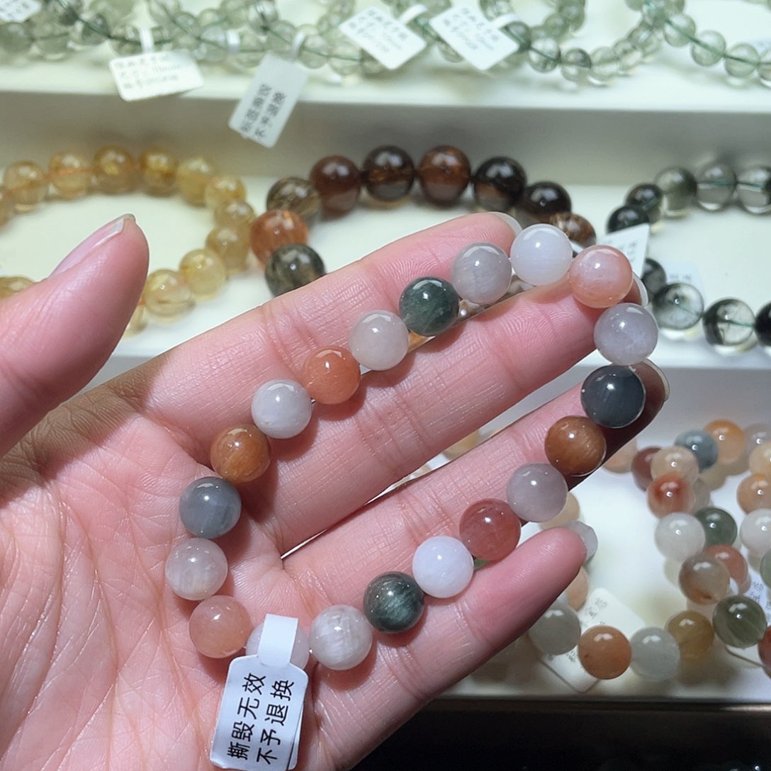 水晶手链未镶嵌水晶