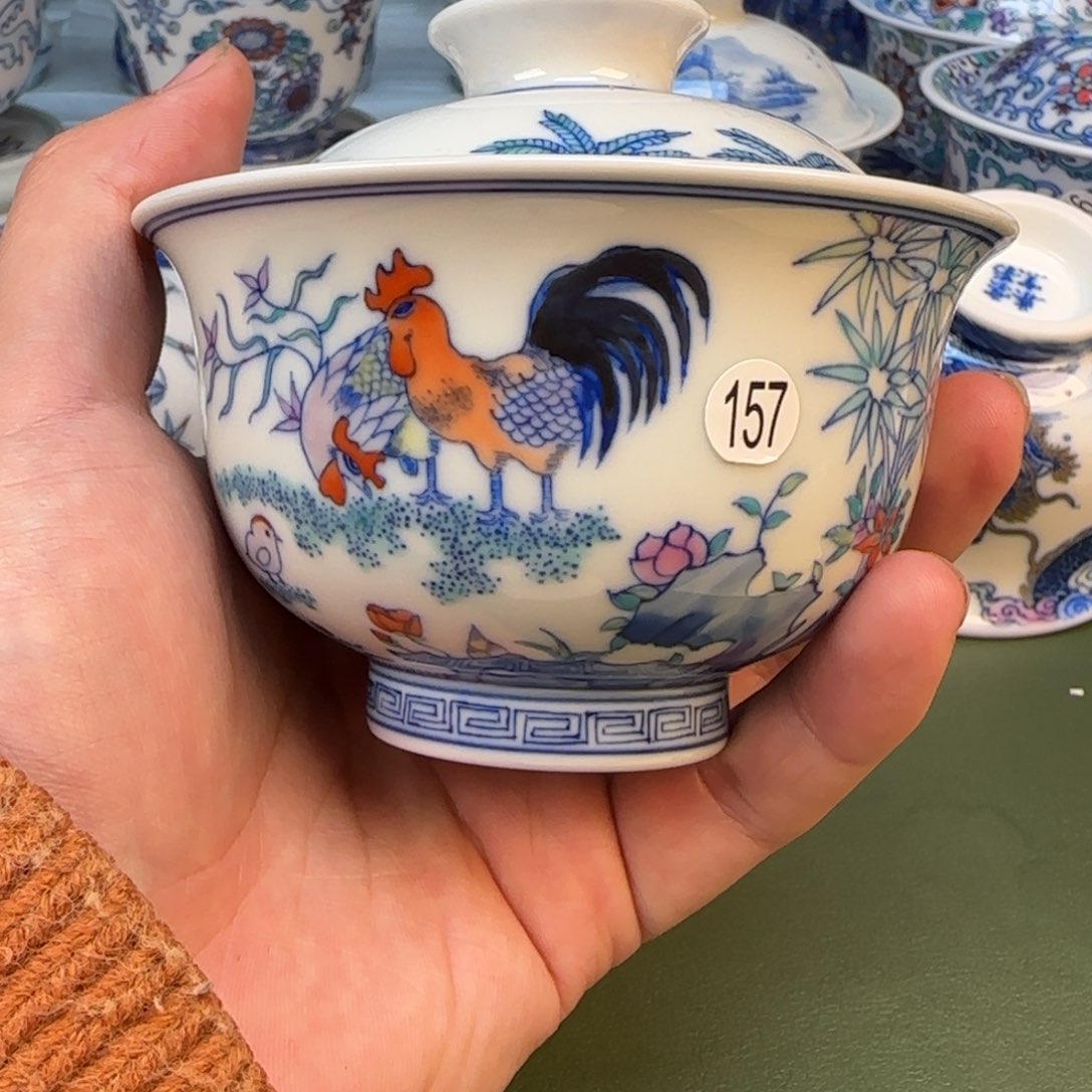 彦祖纯手工手绘茶具157