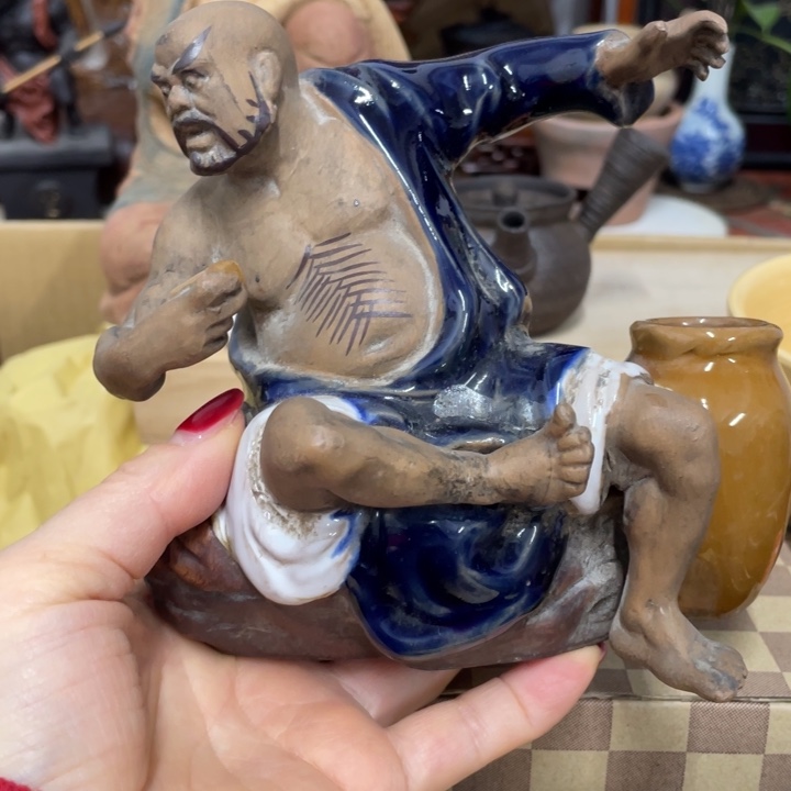 瓷中古工艺品摆件