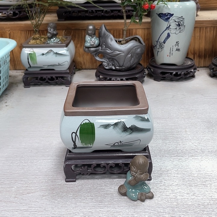 陶瓷花盆紫砂花盆福利抢购