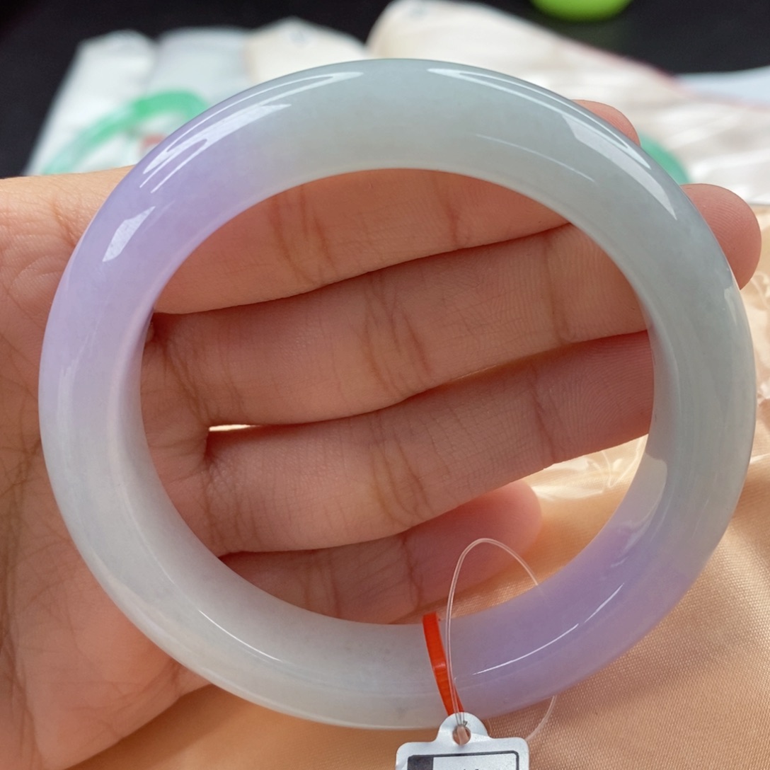 翡翠手镯未镶嵌57-58正圈