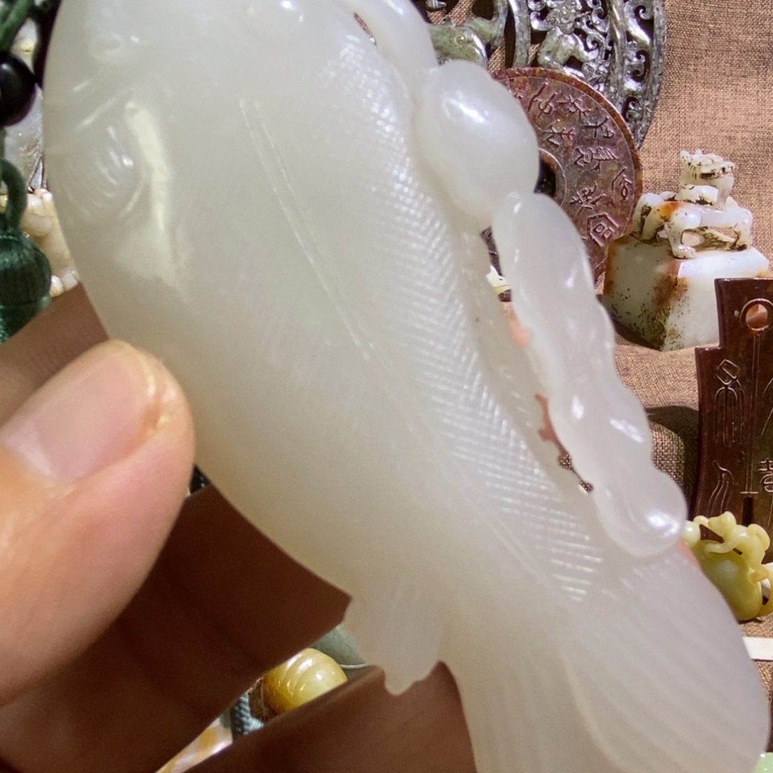 8***6和田玉（糖玉）未镶嵌挂件