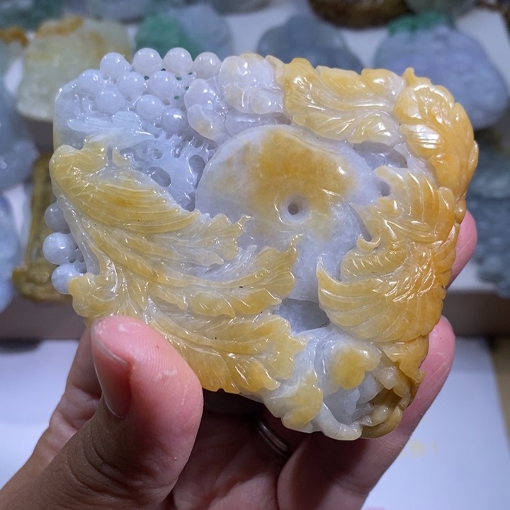 【闪购商品】颈饰未镶嵌翡翠凤凰