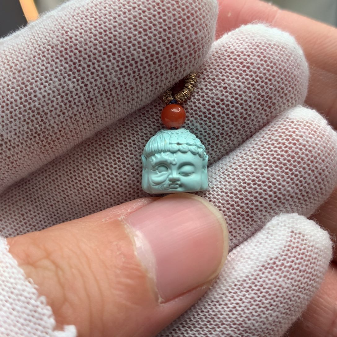 绿松石挂件未镶嵌