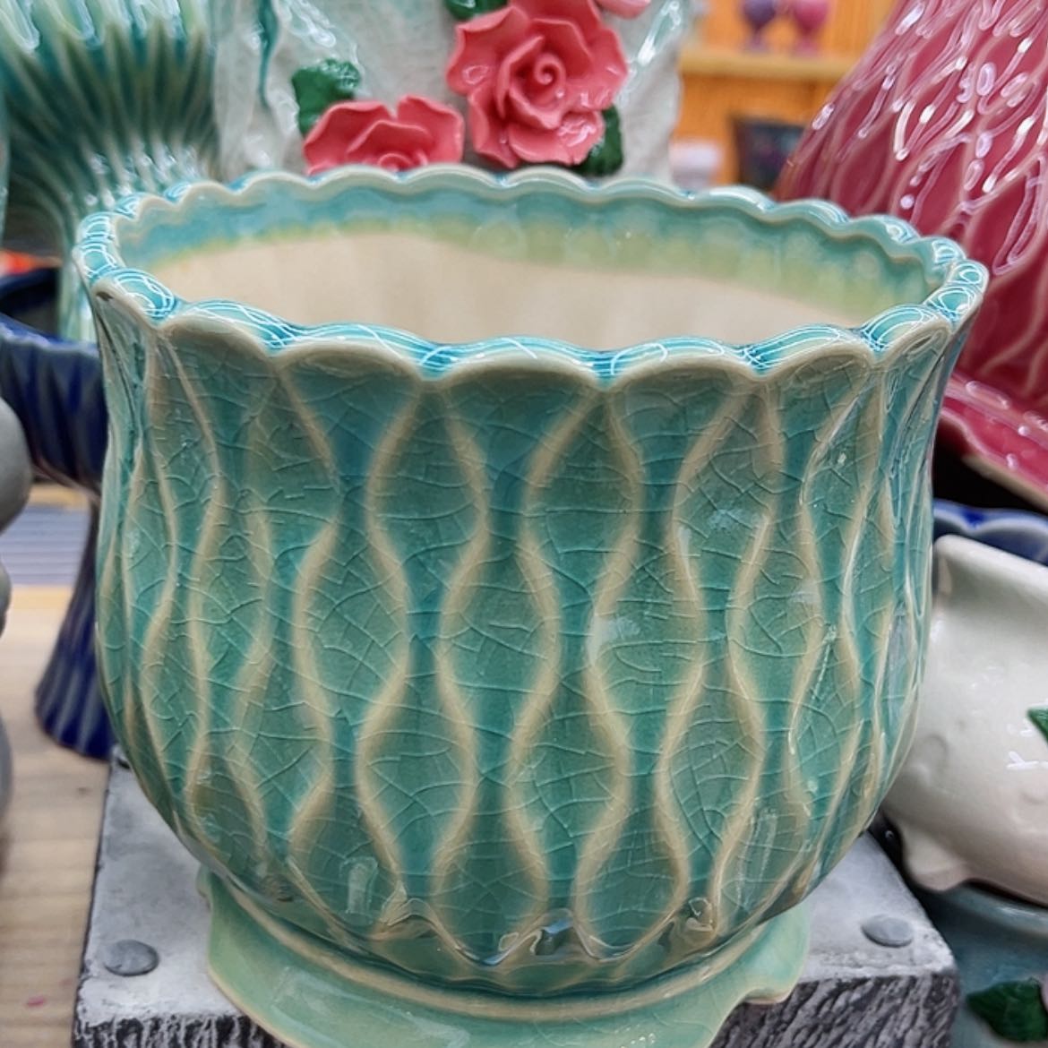 【闪购商品】陶瓷花盆