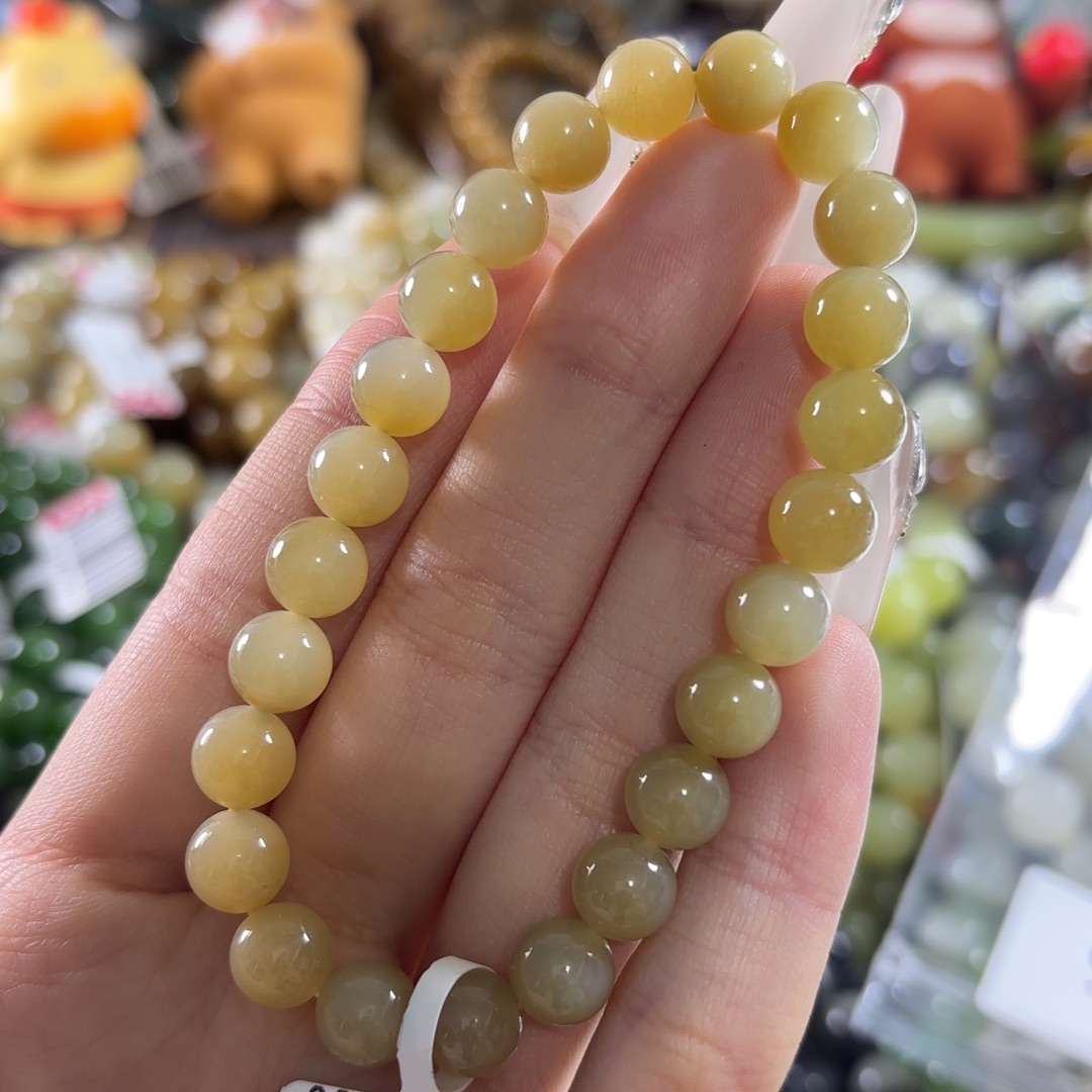 和田玉未镶嵌手链28