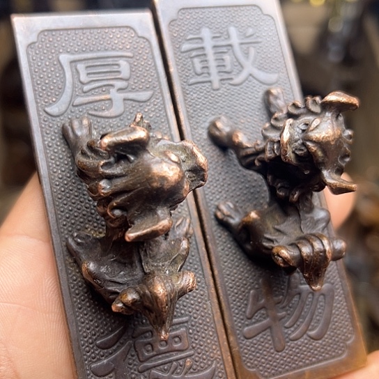 铜制工艺把玩摆件